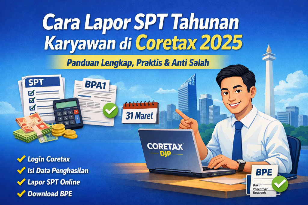 Cara Lapor SPT Tahunan Karyawan di Coretax